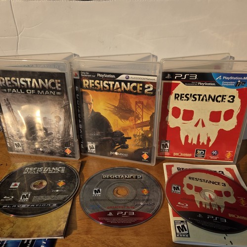 Resistance trilogy ps3 lot - resistance,