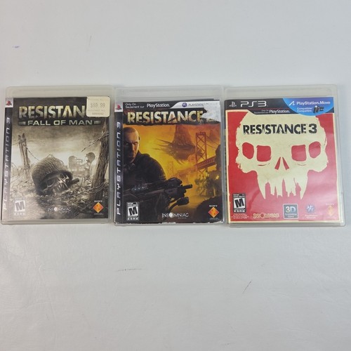 Resistance trilogy ps3 lot - resistance,