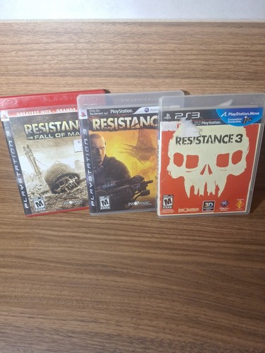 Resistance trilogy ps3 lot - resistance,