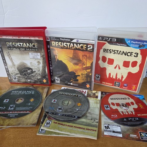 Resistance trilogy ps3 lot - resistance,