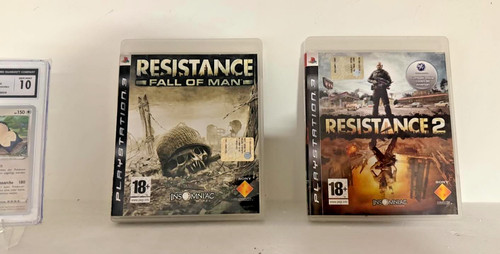 Resistence fall man - fall, of